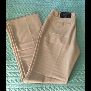 NWT Dress Pants Tan/Cream Career Worthington